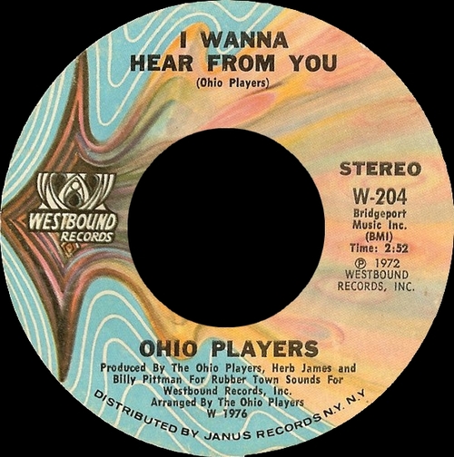 Ohio Players : Album " Pleasure " Westbound Records WB 2017 [ US ] en Décembre 1972
