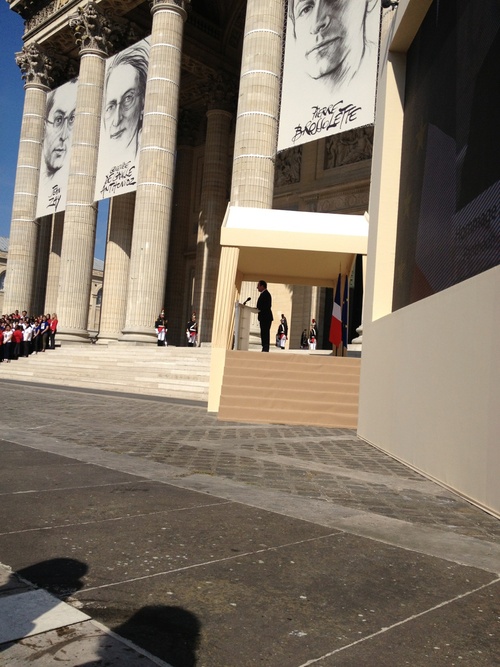 En direct du Panthéon