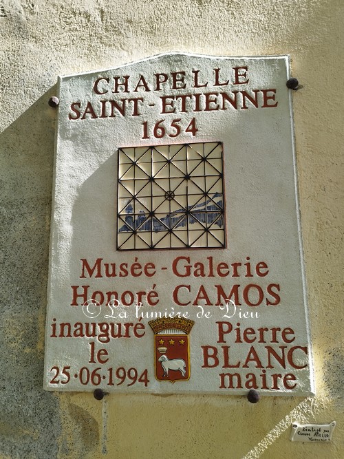 Bargemon, la chapelle saint Étienne