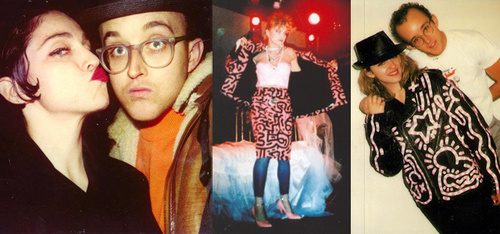 — Source : madonna-art-vision.com - Madonna et Keith Haring - image/photo pouvant être protégée par Copyright ou autre —-