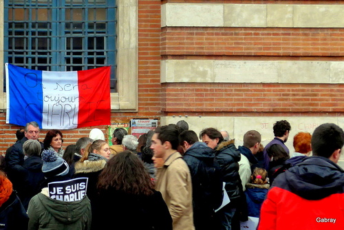 Toulouse : je suis CHARLIE ! (samedi 10-01-15)