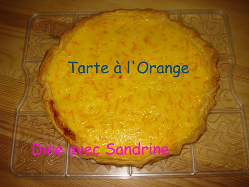 Ma Tarte à l'Orange