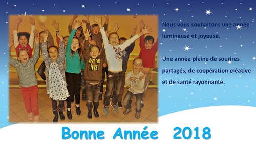 Bonne année 2018