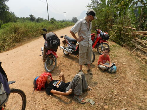 LAOS Echappée moto