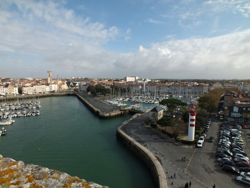 La Rochelle vu d'en haut..
