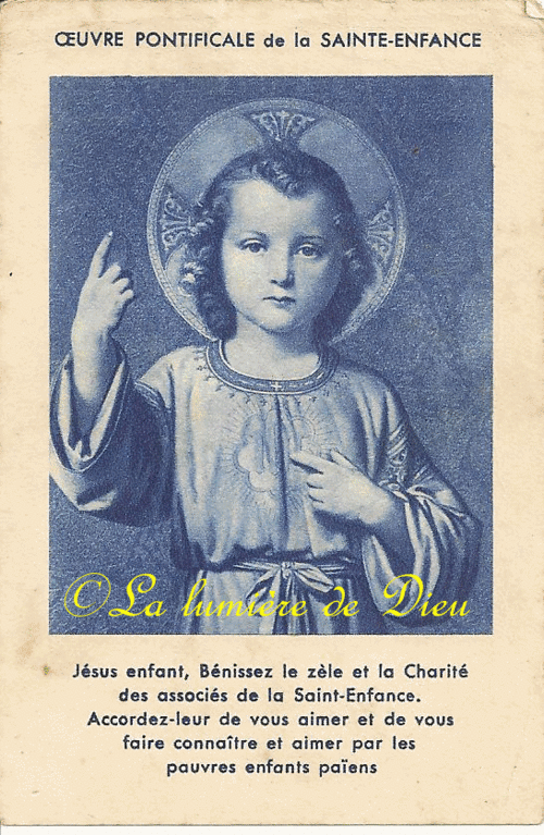 Prière à l'Enfant Jésus