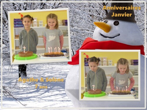 Anniversaires de Janvier