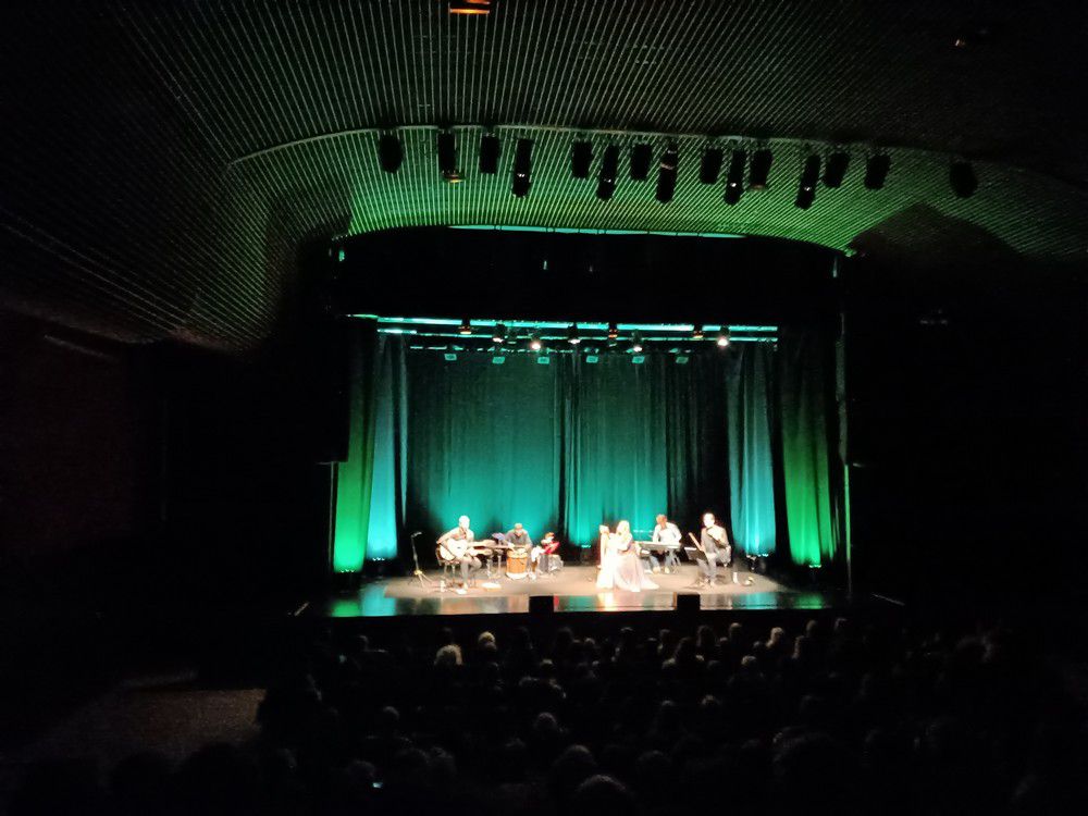 Une belle soirée au concert de Cécile Corbel, harpe celtique...