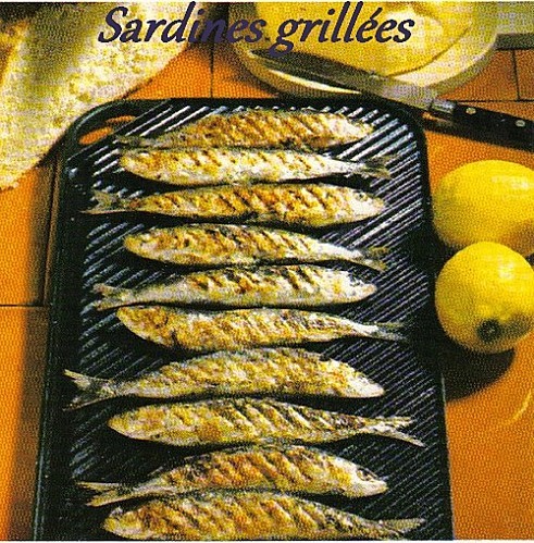 sardines grillees