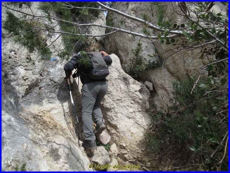 Cote bleue du Resquilladou à la Vesse