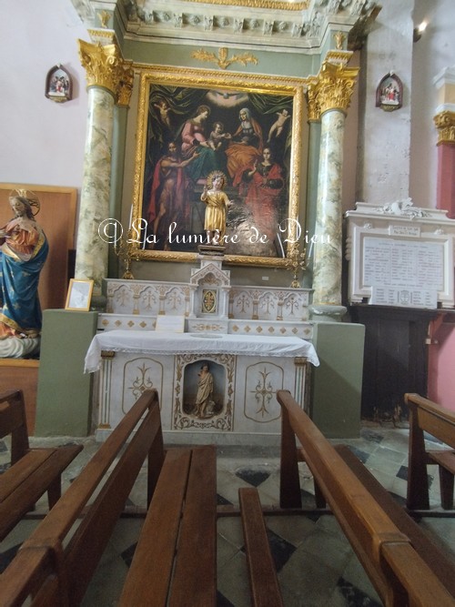 Bargemon, l'église Saint Étienne