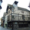 Vieilles maisons dans le centre de Troyes