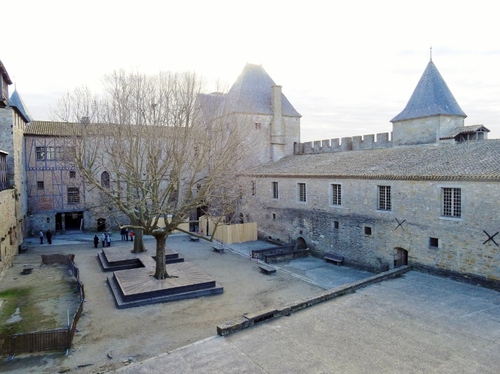 Au coeur de la Cité et du châteu comtal de Carcassonne (photos)