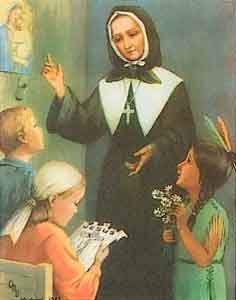 Sainte Marguerite Bourgeoys, Fondatrice de la congrégation des Soeurs de Notre-Dame (+ 1700)