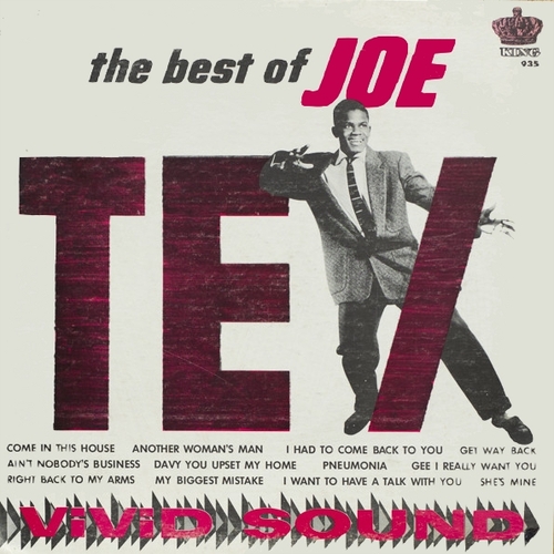 Joe Tex : Album " The Best Of Joe Tex " King Records 935 [ US ] en 1965
