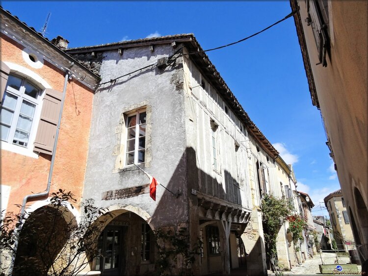 Photo de maison médiévale de La Bastide d'Armagnac