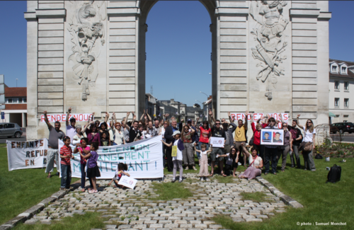 Marche de soutien et apéritif citoyen du 26 mai 2012