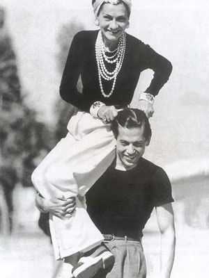 Coco Chanel & Serge Lifar (1937) #CocoChanel Visit espritdegabrielle.com | L'héritage de Coco Chanel #espritdegabrielle: 