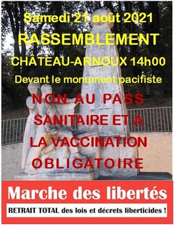21 08 2021/Château-Arnoux, devant le Monument Pacifiste Victorin Maurel! 