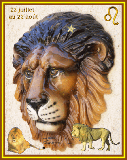 Les signes du Zodiaque : LION
