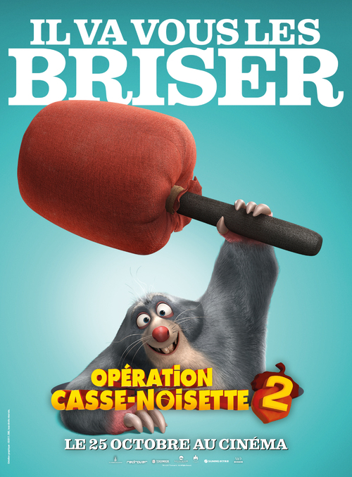 OPÉRATION CASSE NOISETTE 2 : Toutes les affiches du film dévoilées ! Au cinéma le 25 octobre !