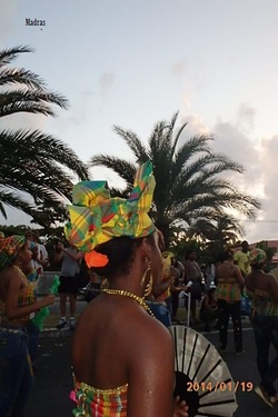 Défilé à Sainte Anne Guadeloupe