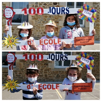 Fête du 100è jour d'école