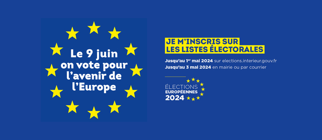 Inscription sur les listes électorales et élections européennes