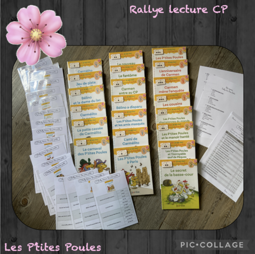 Rallye lecture Les p'tites poules (premières lectures)