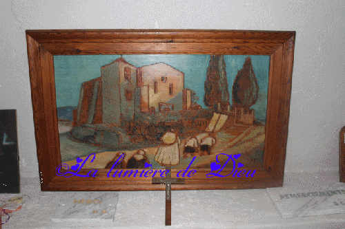 La Madone d'Utelle, le cloître de la chapelle