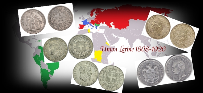 L'Euro avant l'heure... il y as plus d'un siécle... l'union latine  