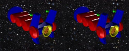 Spaceship #2 Vue stéréo 4