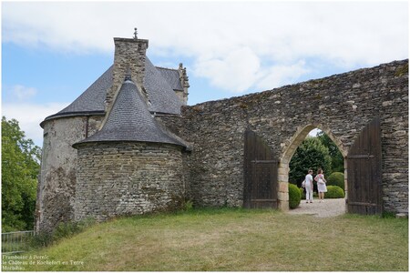 Château de Rochefort en Terre -56 - Arrière de l'Atelier 