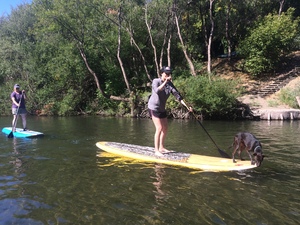 city street paddle lake beach river