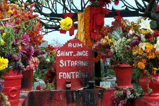 Tombe de Sitarane cimetière de Saint-Pierre. Tombe de Sitarane cimetière de Saint-Pierre.