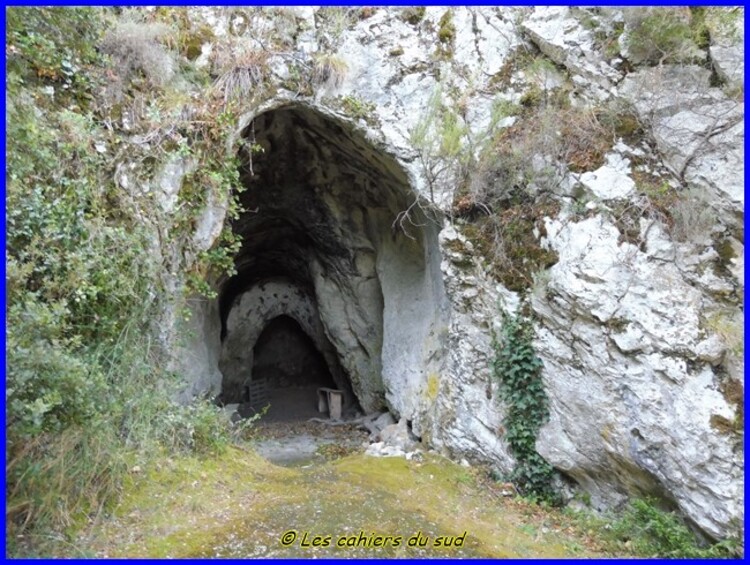 Gorges du Destel, la grotte du Berger