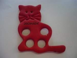 3Tri-fils Chat fimo