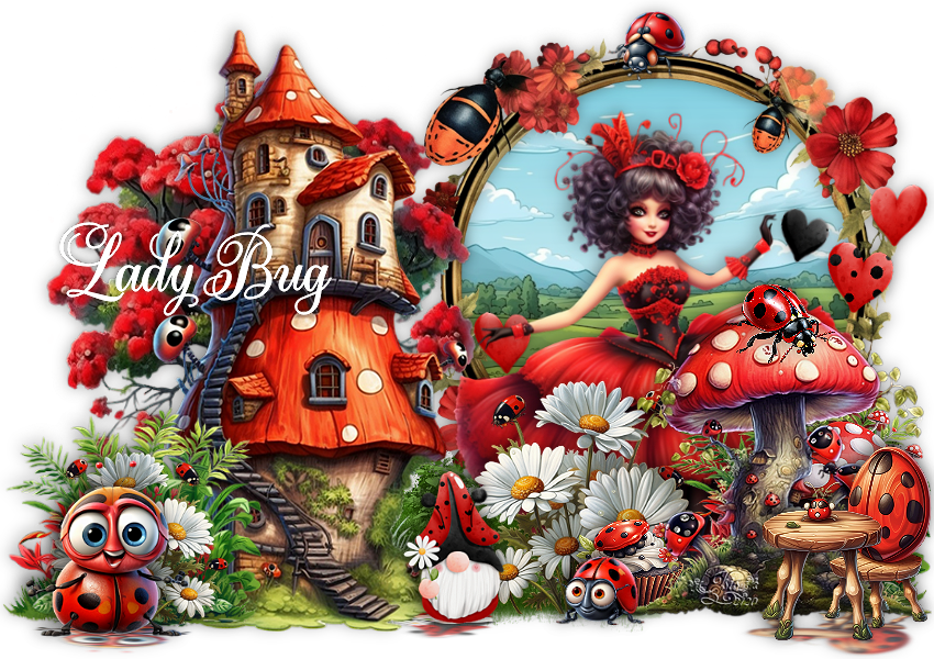 Blondinette : Lady Bug