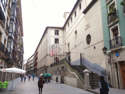 Autour de la mairie à Bilbao en Espagne (photos)