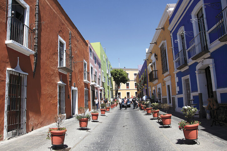 Photos-Villes du Monde 5:  Puebla: le Mexique haut en couleurs