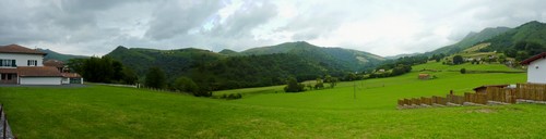 Vue sud de Bidarray