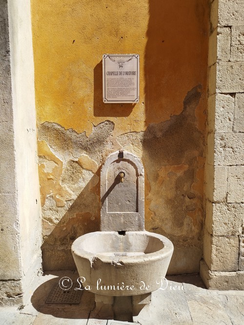 Grasse, la chapelle de l'oratoire
