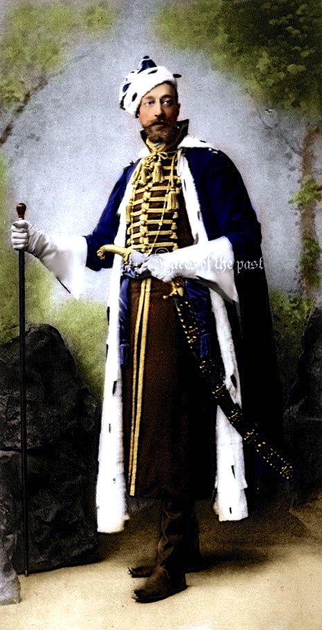 Grand Duke Konstantin Konstantinovich at the Winter Palace Costume Ball of 1903.: 