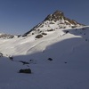Retour au Barranco de Culivillas en contrebas des pistes de ski