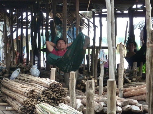 UN village de pêcheurs au Cambodge