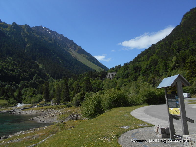 Mes VACANCES - Barrage du Tech dans le Val d Azun