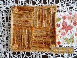 Tarte aux cerises et sa pâte brisée aux graines de pavot