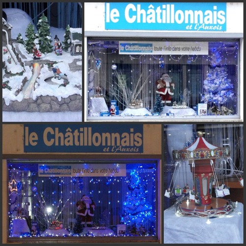 -Châtillon sur Seine pendant les fêtes de fin d'année