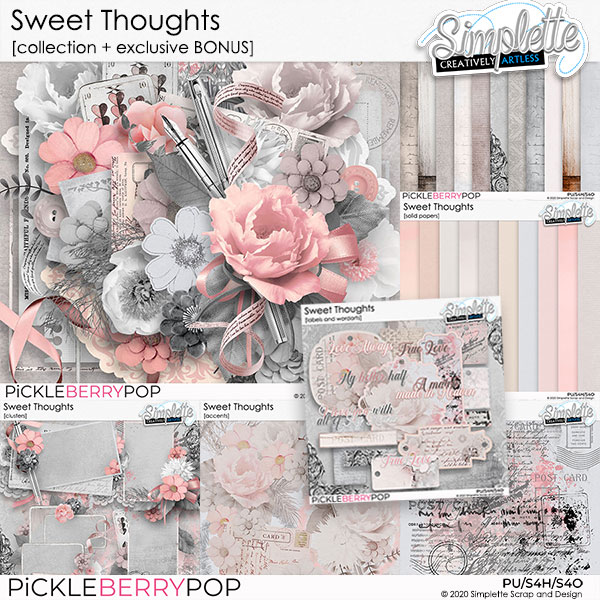 4 février : Sweet Thoughts Simpl649