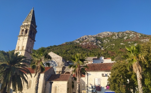 La baie de Kotor jusqu'à Perast